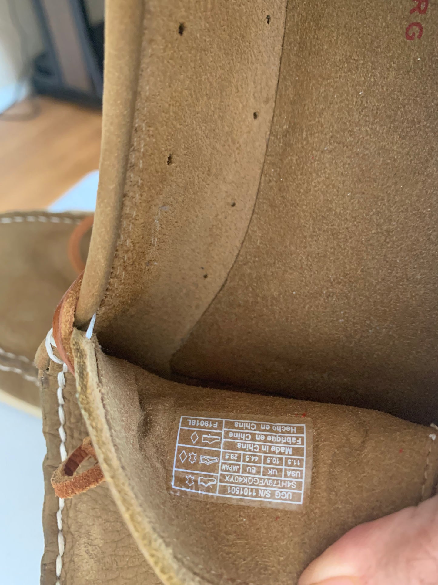 Ugg Men's Shoes Size 11.5 Light Brown