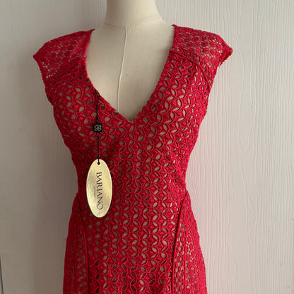 NWT Bariano Red Maxi Dress