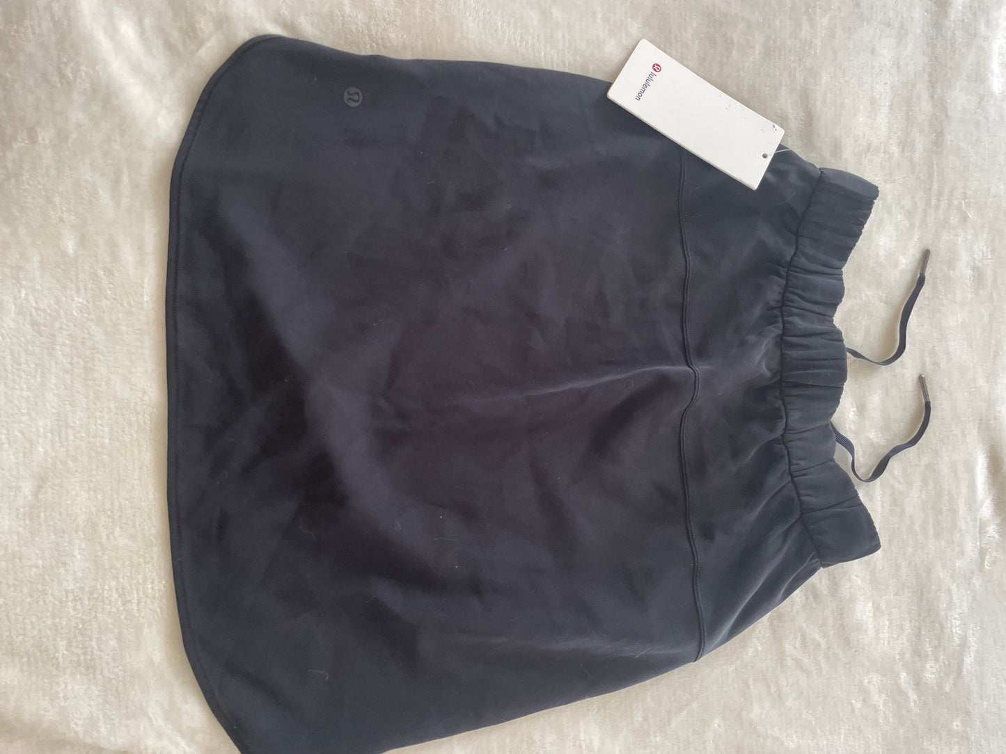 Lululemon Black On the Fly Skirt Woven