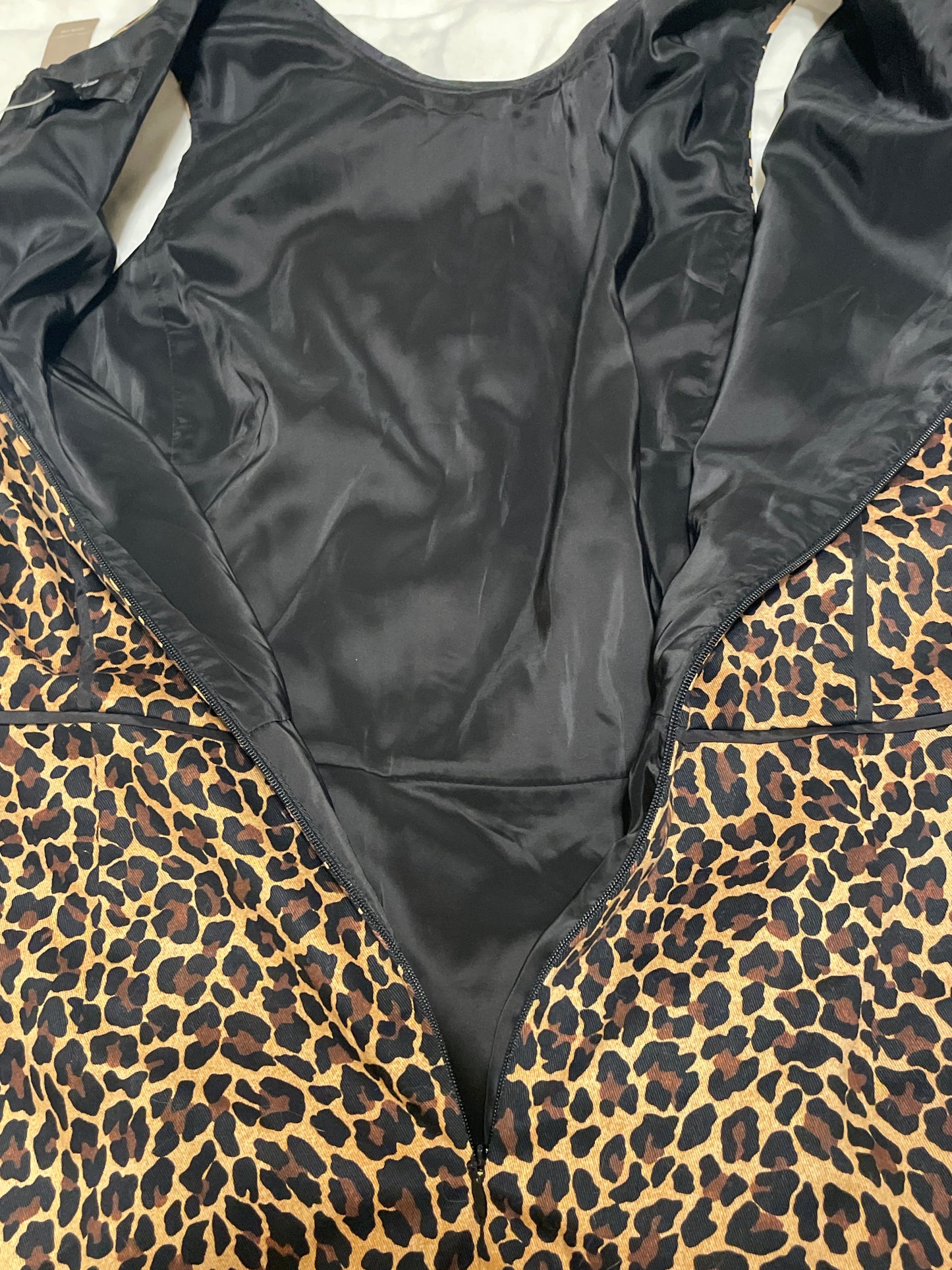 J. Crew Leopard Print Dress