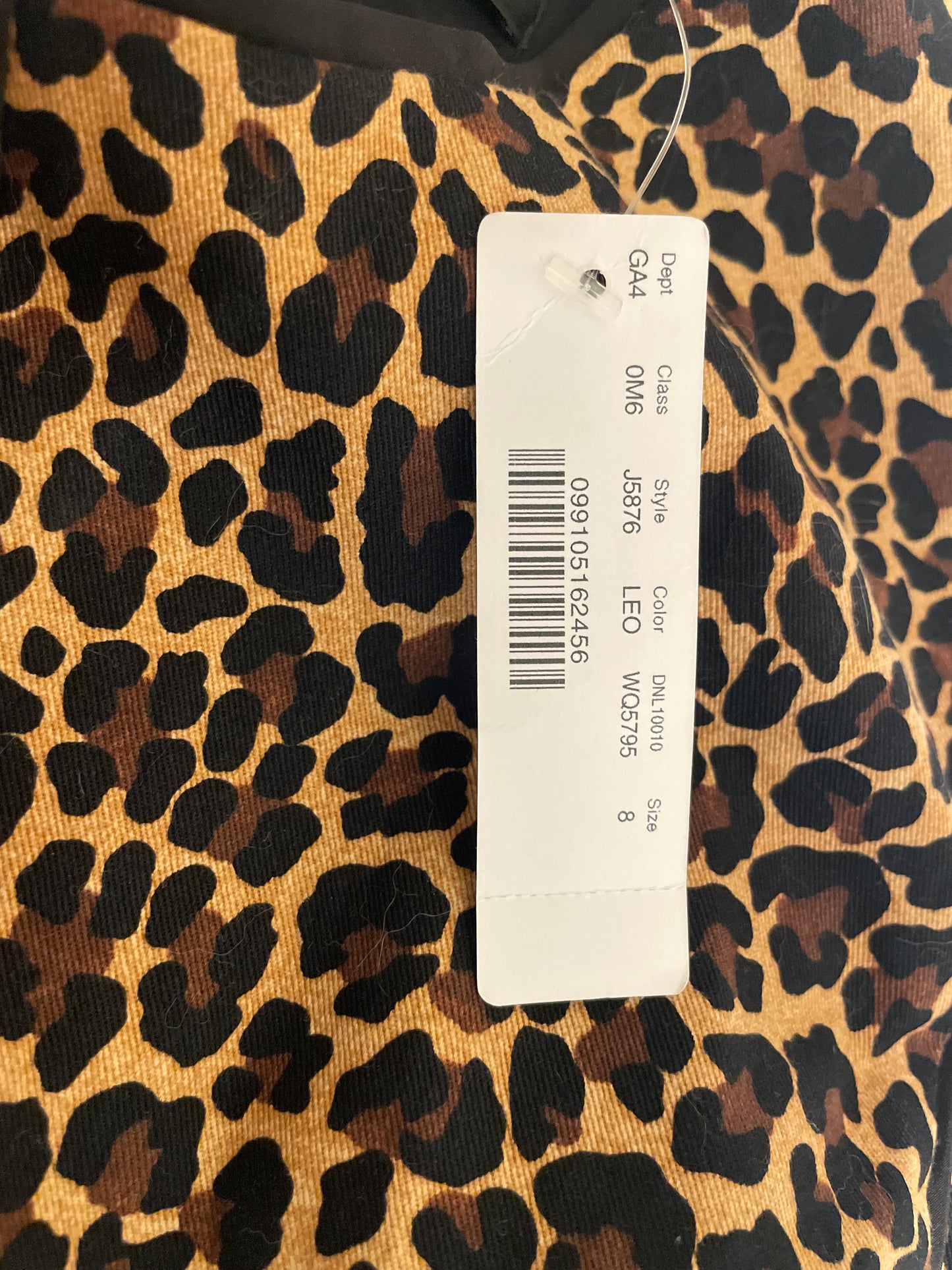 J. Crew Leopard Print Dress