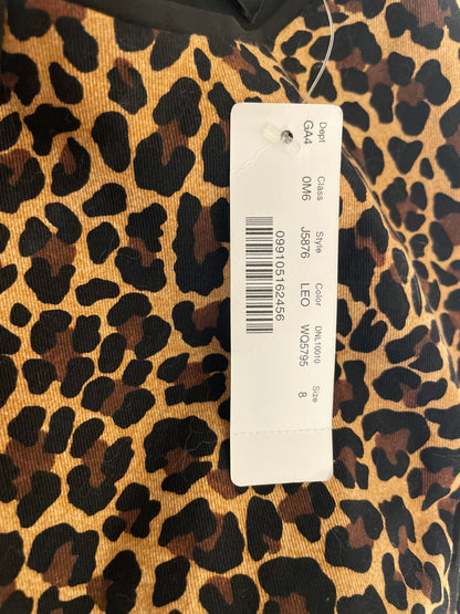 J. Crew Leopard Print Dress