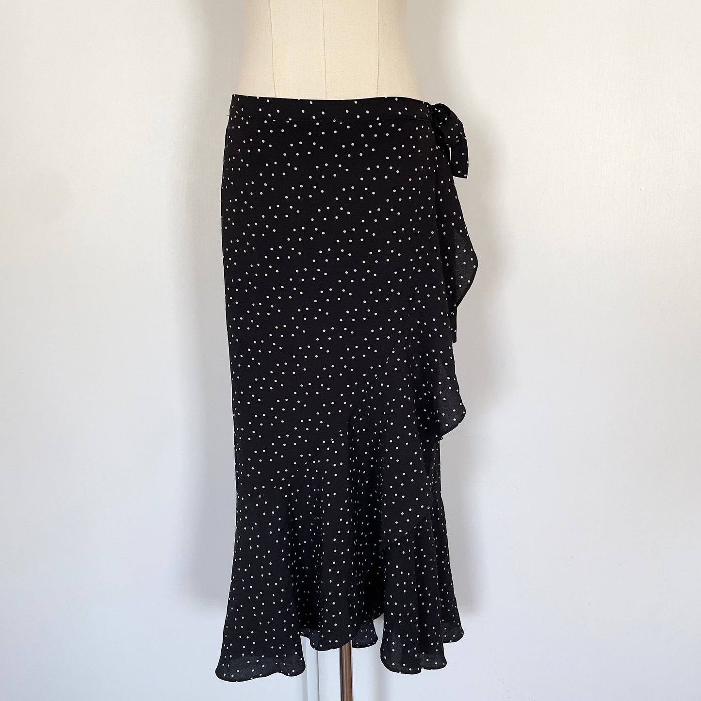 NWT Max Studio- Polka Dot Midi Skirt