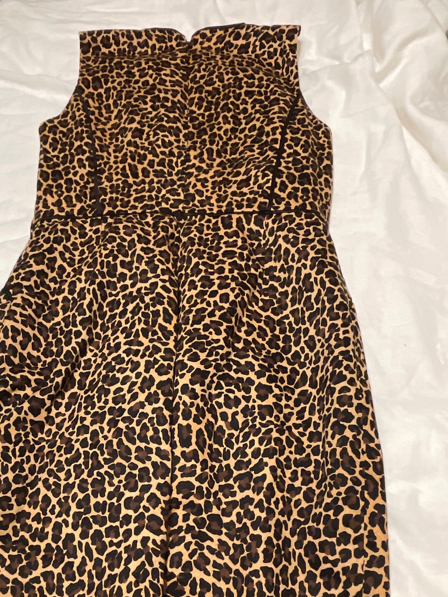 J. Crew Leopard Print Dress