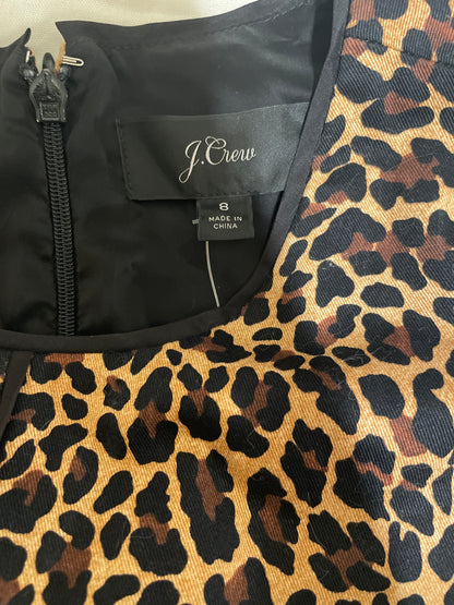 J. Crew Leopard Print Dress