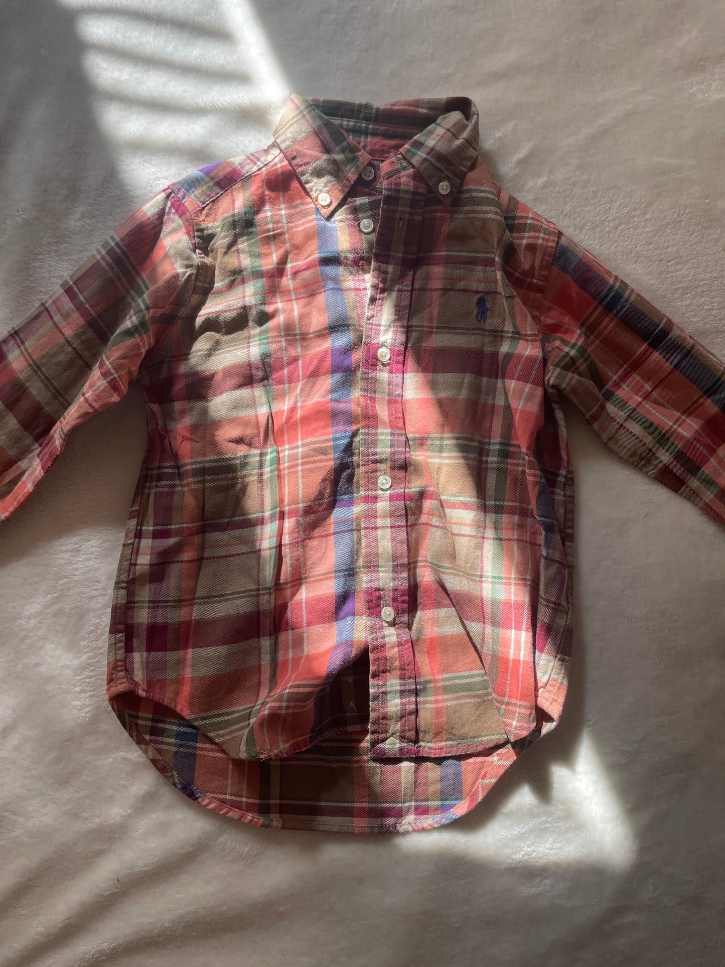 Polo Ralph Lauren Plaid Cotton Shirt