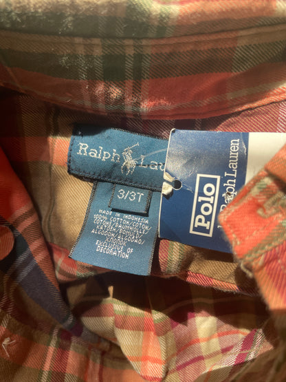 Polo Ralph Lauren Plaid Cotton Shirt