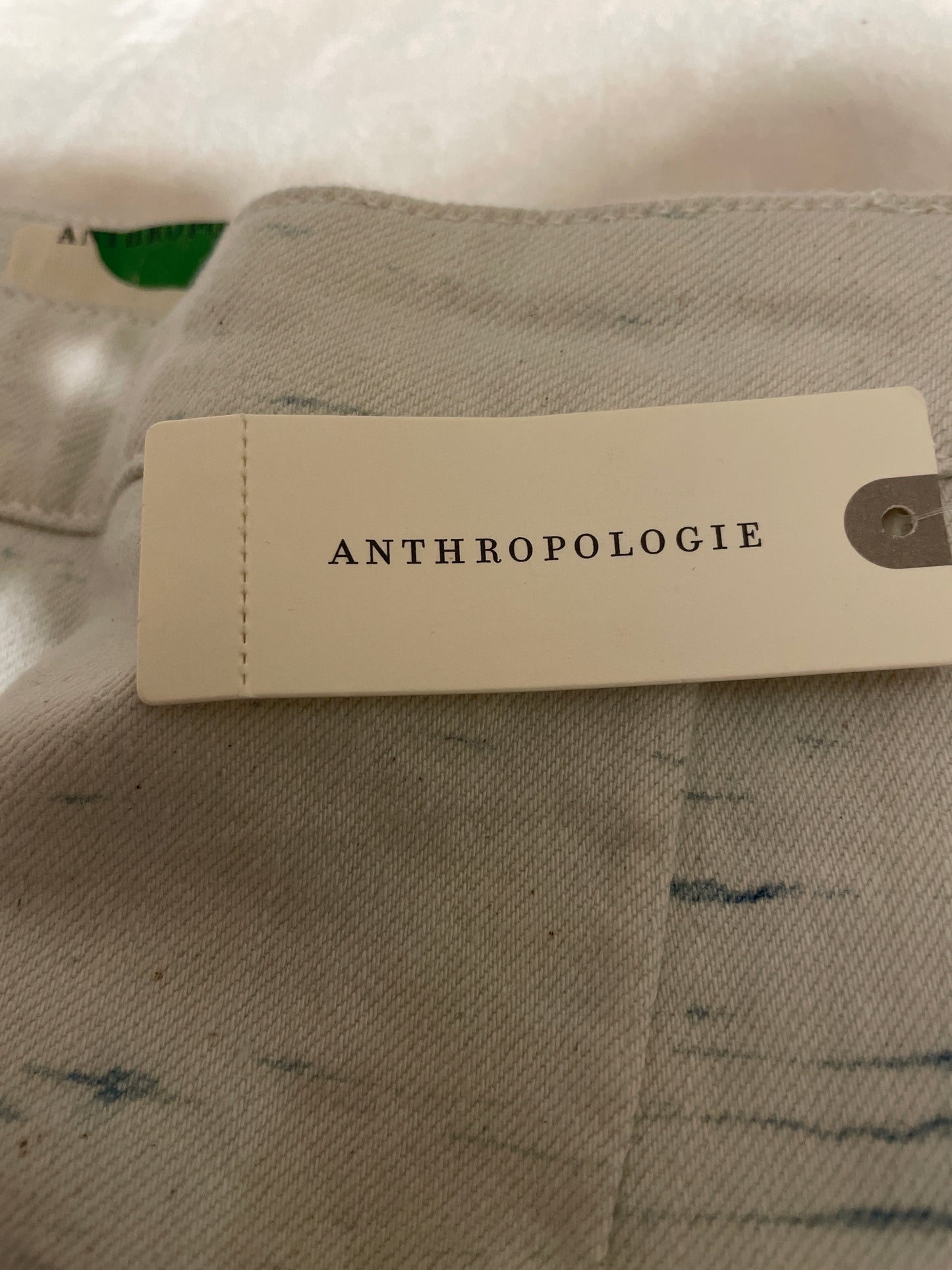 Anthropologie Landscape Cotton Skirt