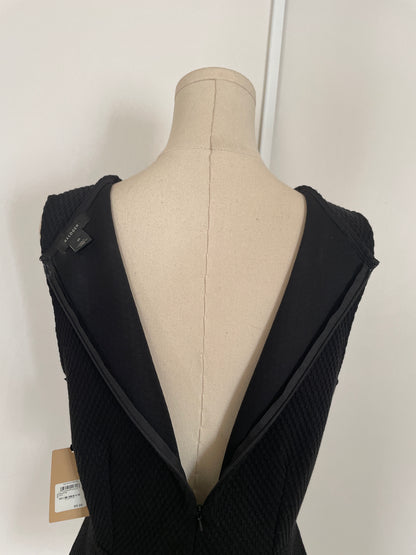 Halogen Sleeveless Black Peplum Dress