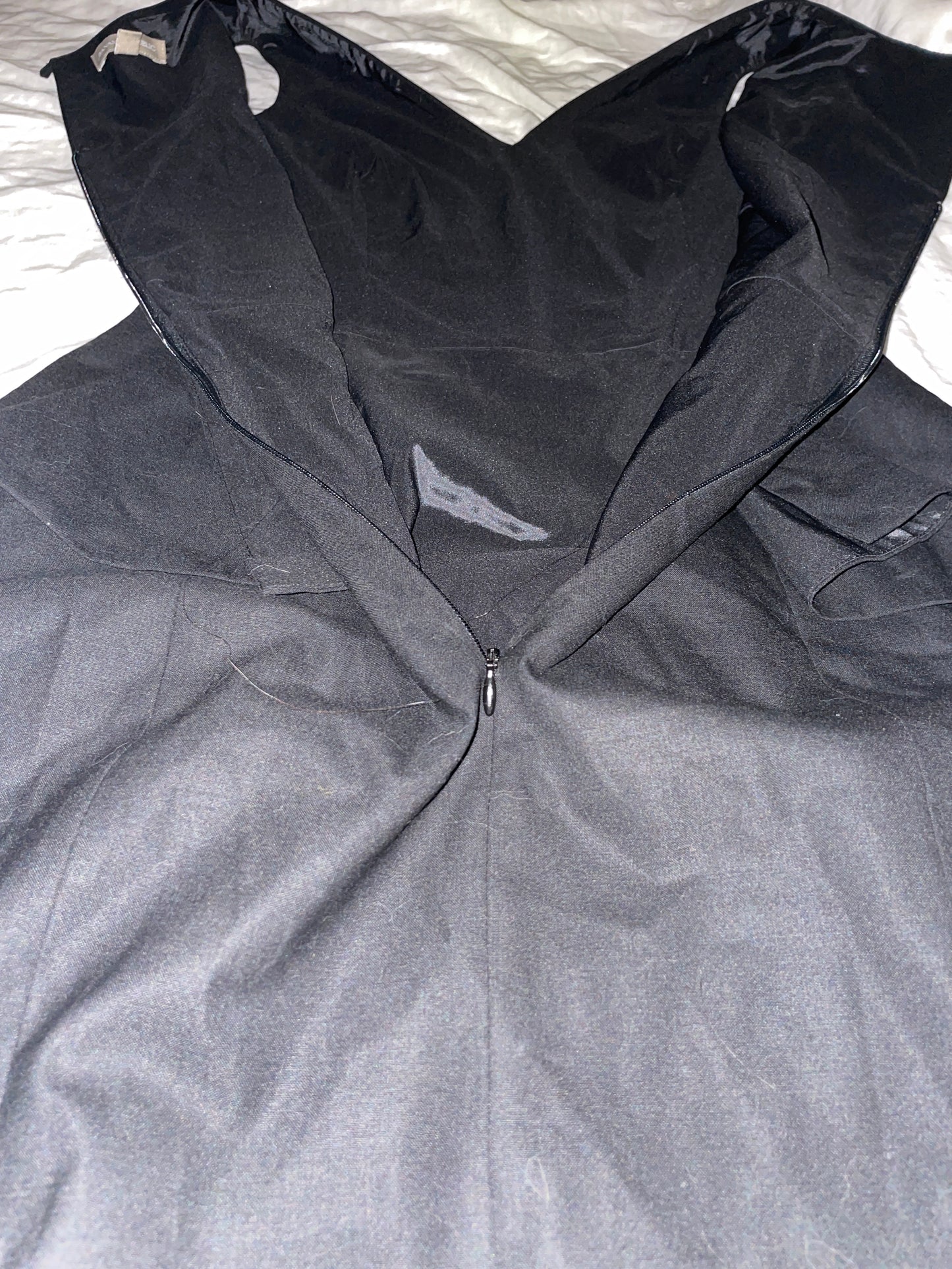 Banana Republic Black Sleeveless Peplum Dress