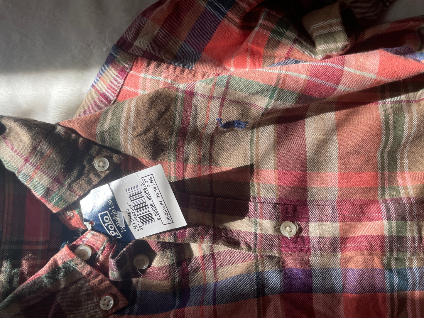 Polo Ralph Lauren Plaid Cotton Shirt