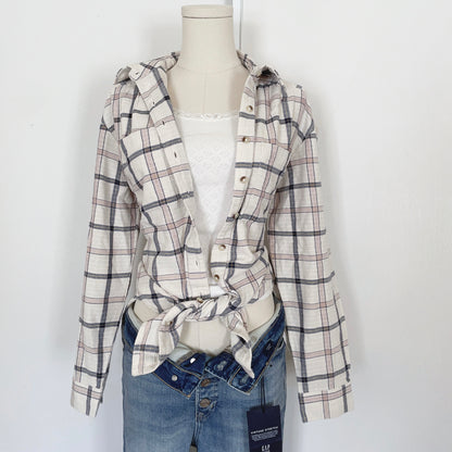 NWT Anthropologie- Neutral MOT Button Up