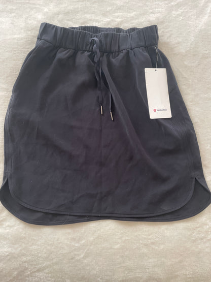 Lululemon Black On the Fly Skirt Woven