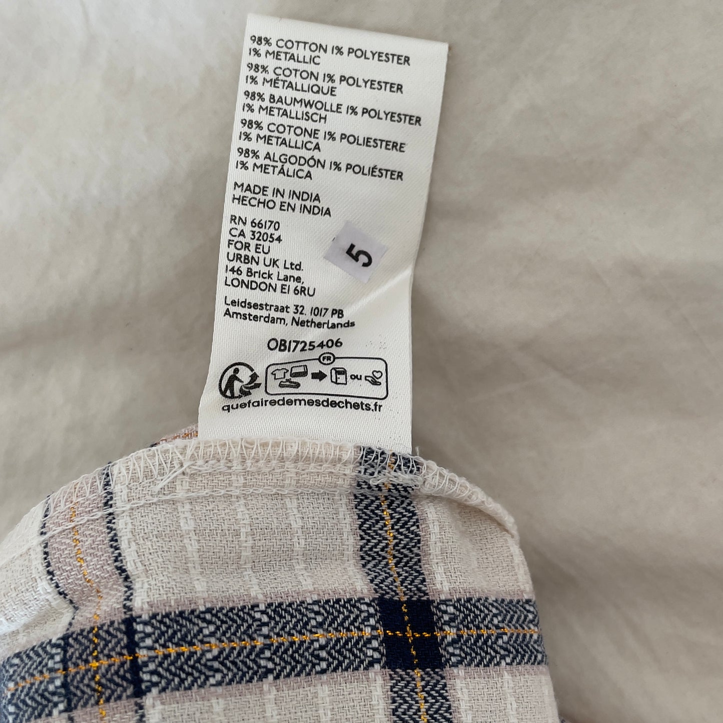 NWT Anthropologie- Neutral MOT Button Up