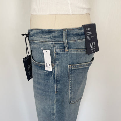 NWT Gap- High Rise Cigarette Denim Jeans