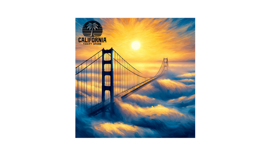 [Digital Art] Golden Gate Bridge Sunrise Impression