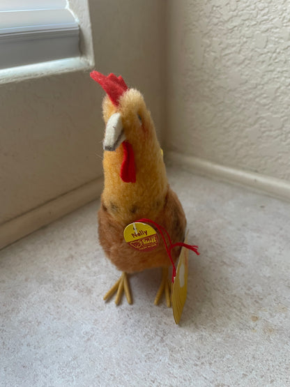 New Steiff Nelly rooster stuffed animal