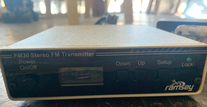 Ramsey Fm30 stereo transmitter