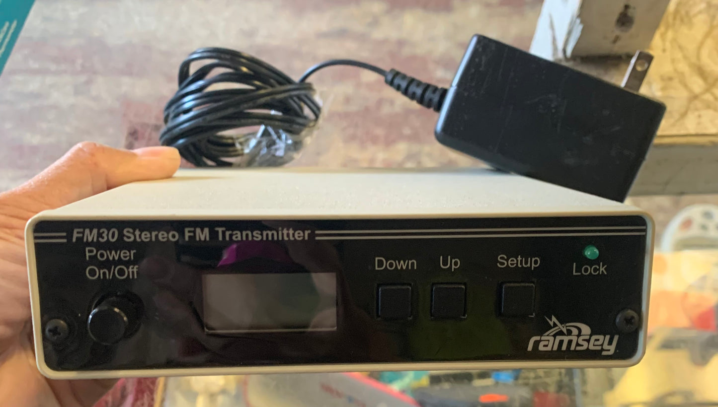 Ramsey Fm30 stereo transmitter