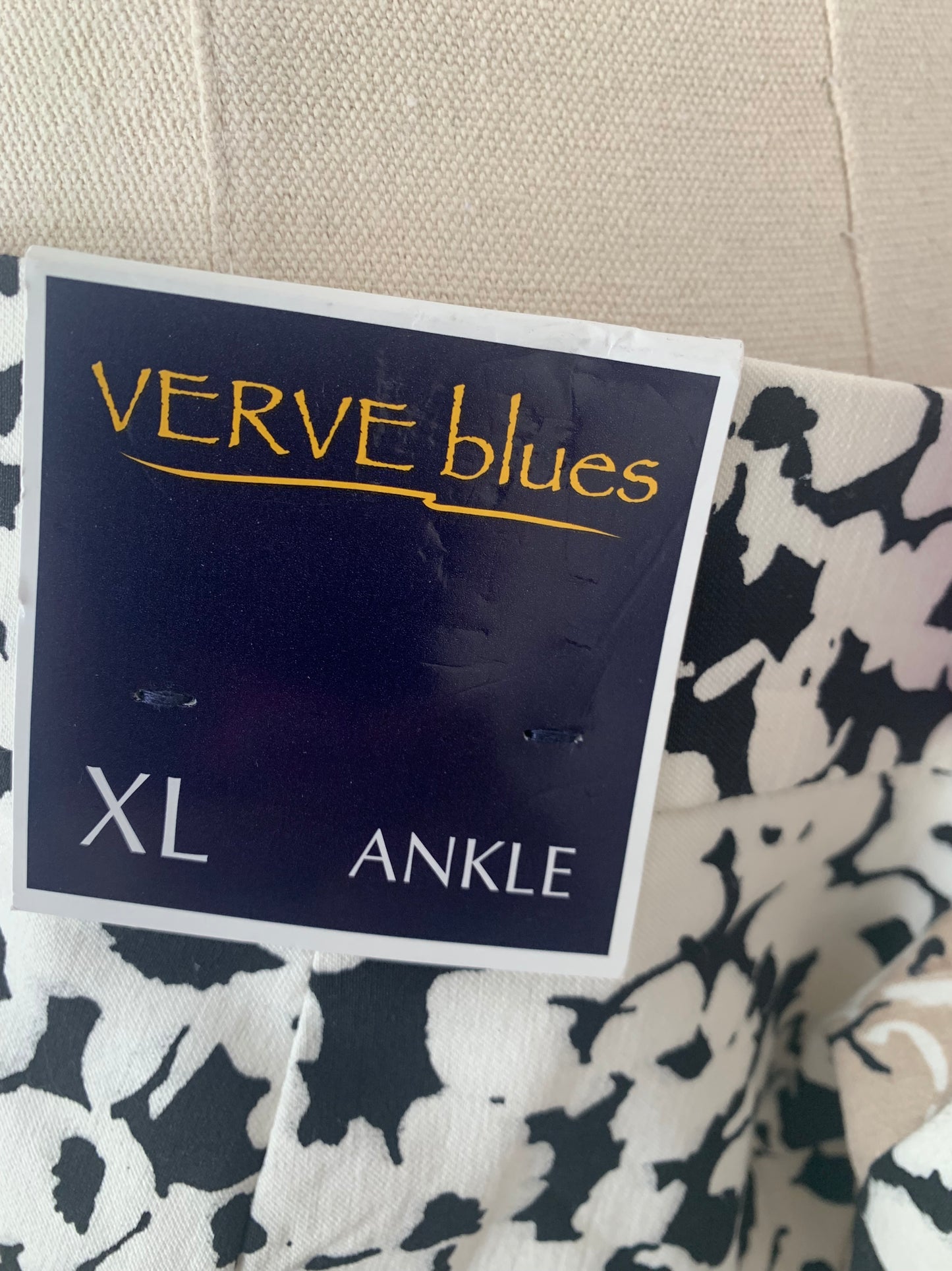 NWT Verve blues ankle pants size XL