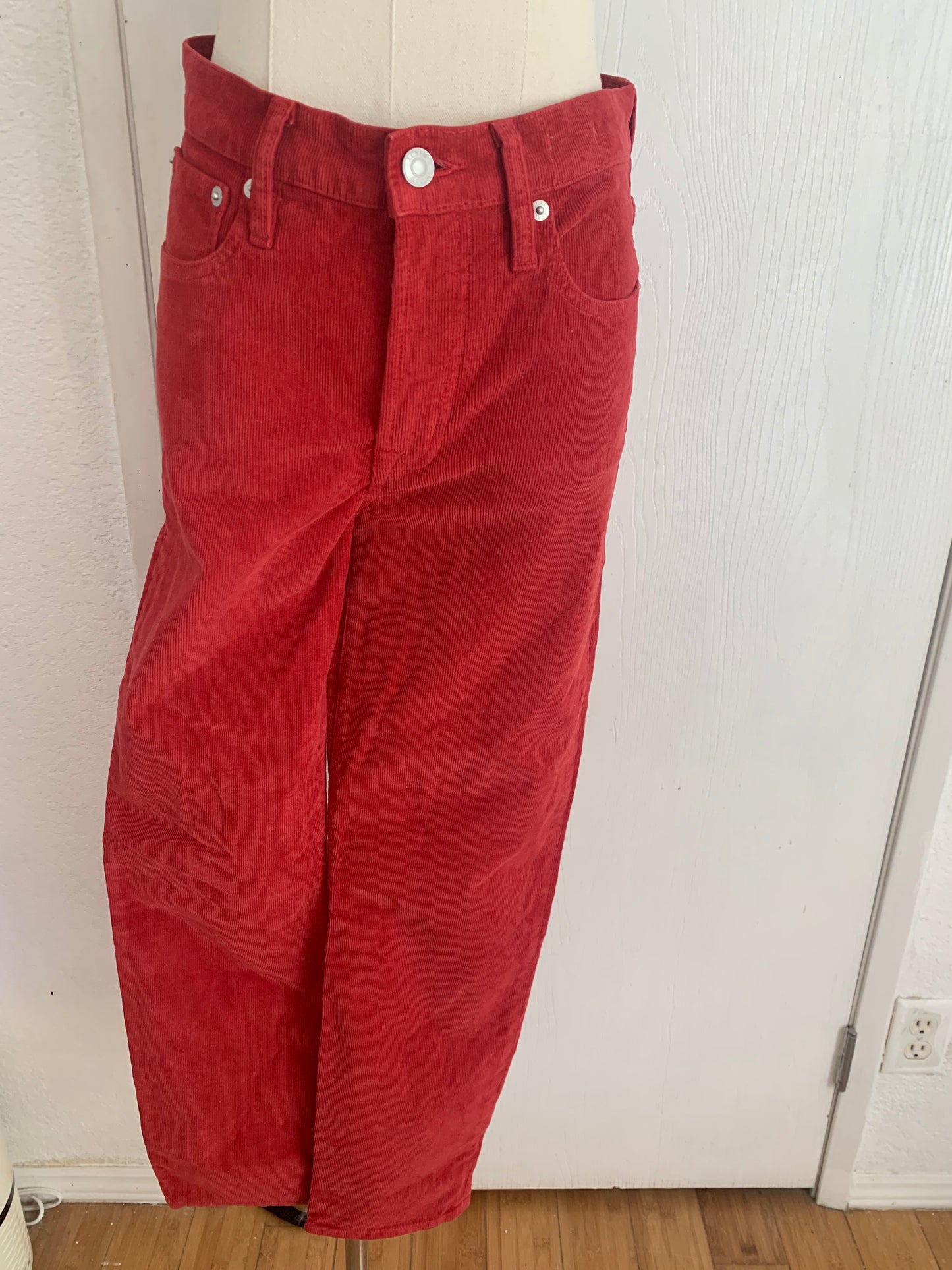 NWT JCREW cords pants size 27