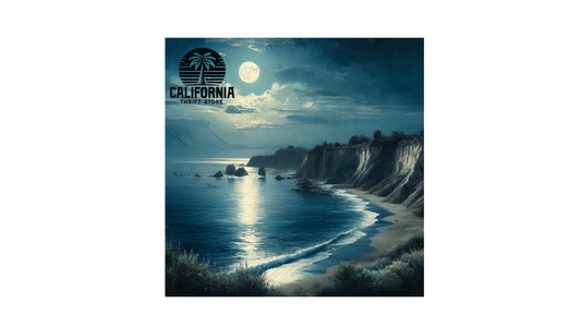 [Digital Art] Corona Del Mar Moonlit Serenity Painting